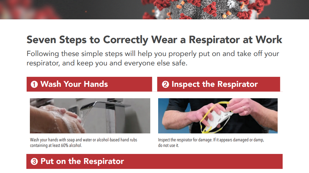OSHA Offers New Video and Poster On Proper Workplace Use of Respirators